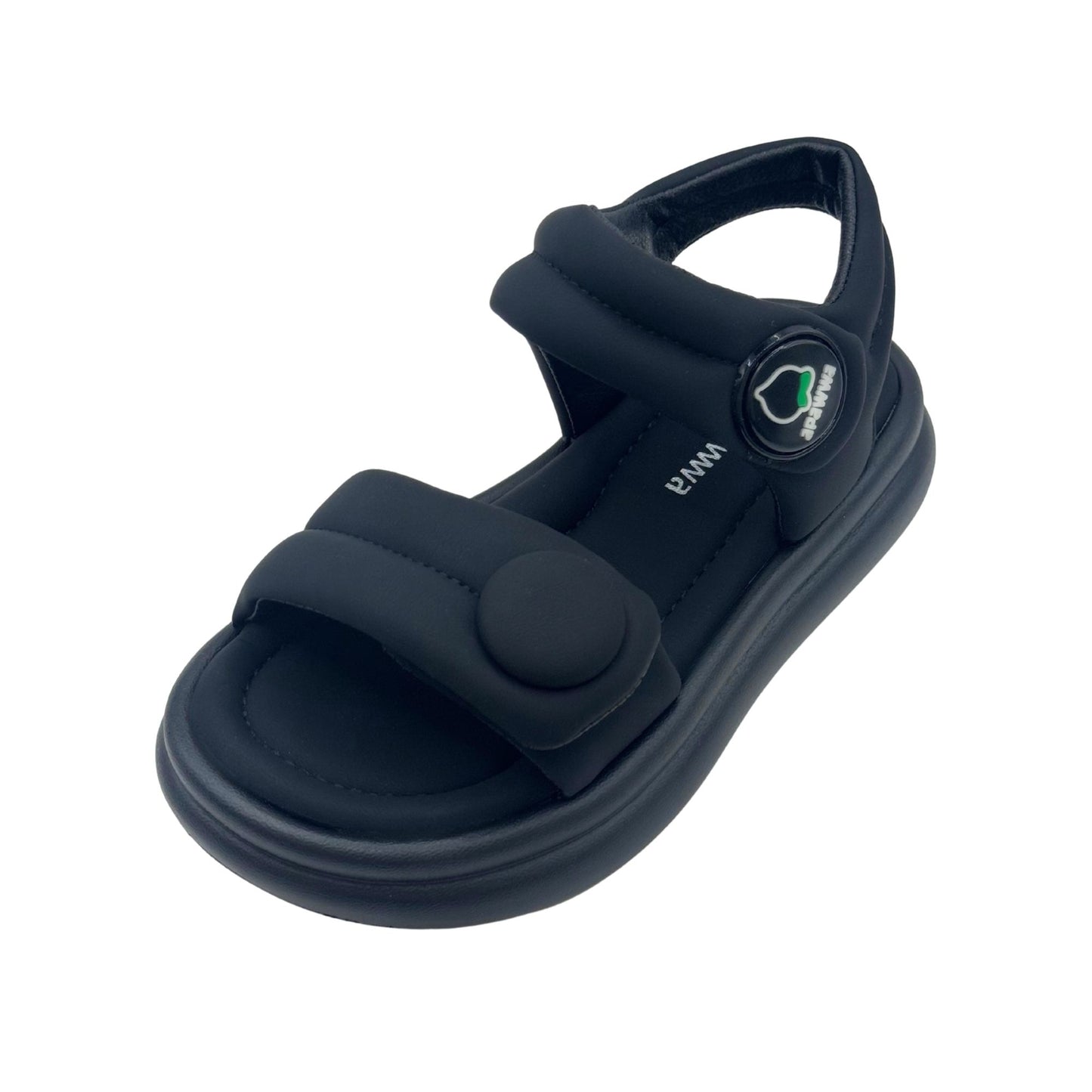 Apawwa Girls’ Sandals – Double Velcro | Adjustable Fit (N1339P_N1340P)
