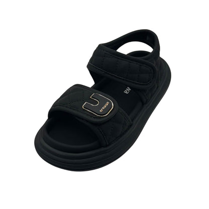 Apawwa Girls’ Sandals – Double Velcro | Adjustable Fit (N1334P_N1335P)
