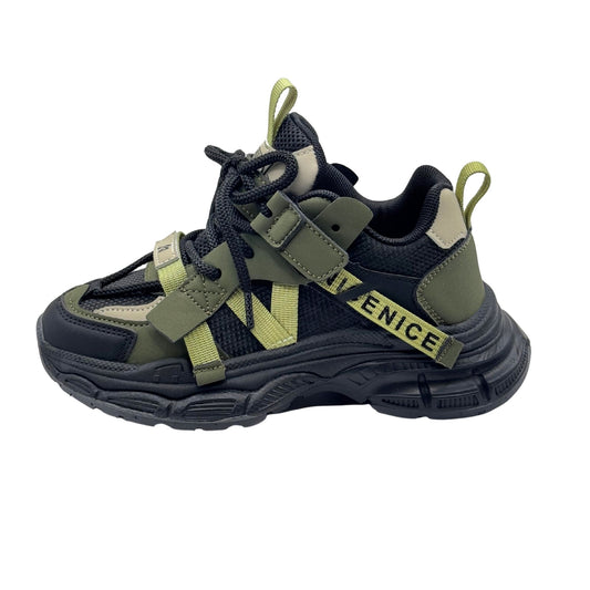 Apawwa Kids’ Sneakers – Velcro | Easy On (G575)