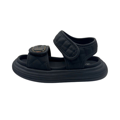 Apawwa Girls’ Sandals – Double Velcro | Adjustable Fit (N1334P_N1335P)