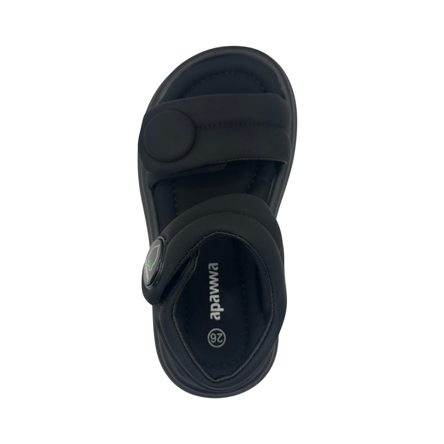 Apawwa Girls’ Sandals – Double Velcro | Adjustable Fit (N1339P_N1340P)