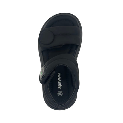 Apawwa Girls’ Sandals – Double Velcro | Adjustable Fit (N1339P_N1340P)
