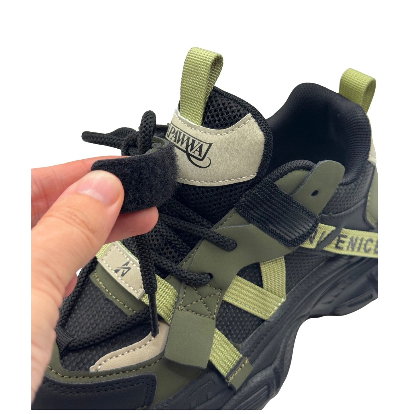 Apawwa Kids’ Sneakers – Velcro | Easy On (G575)