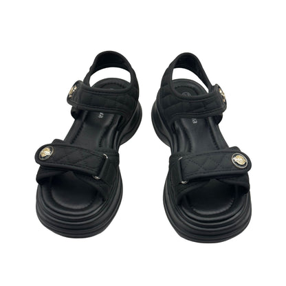 Apawwa Girls’ Sandals – Double Velcro | Adjustable Fit (N1355R)