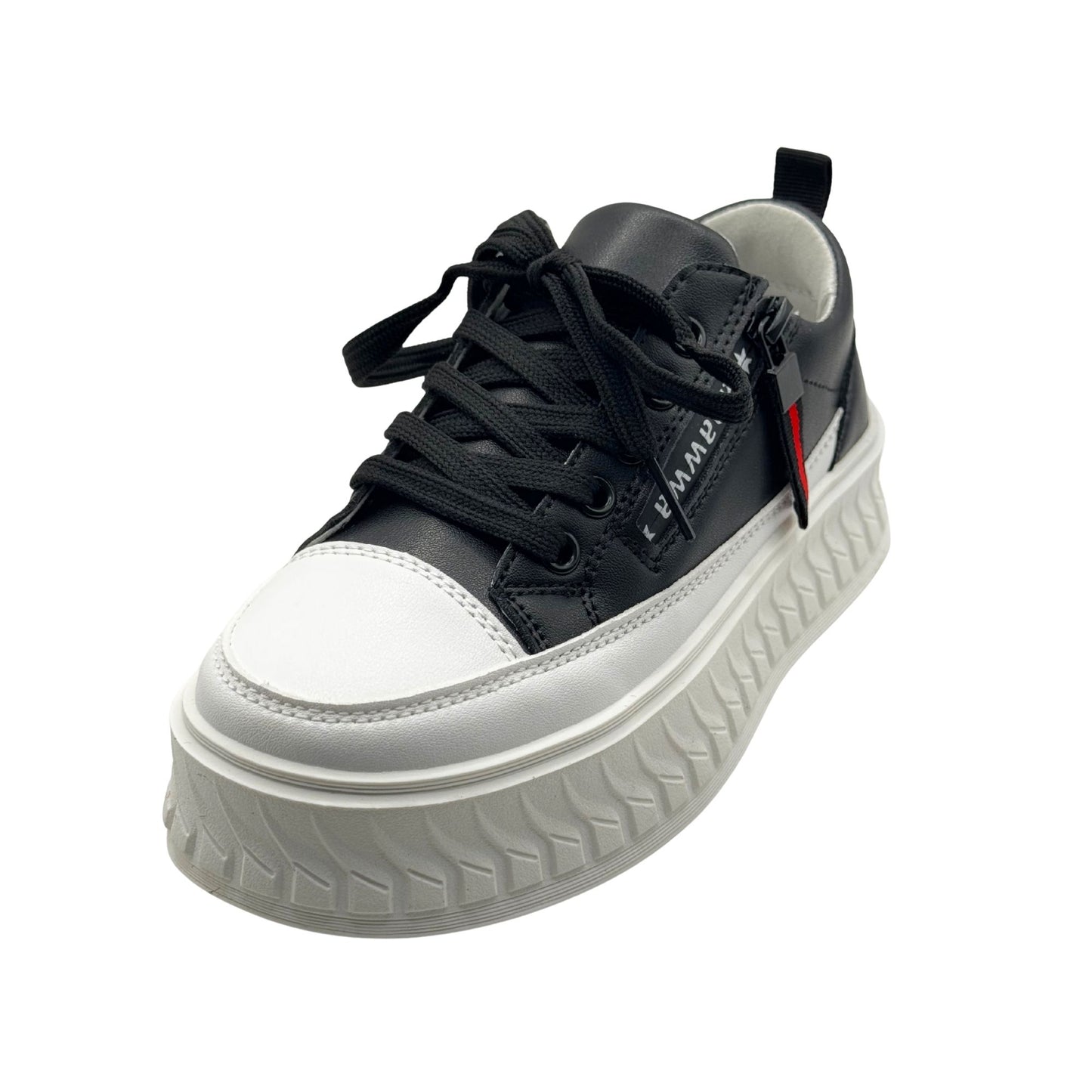 Apawwa Kids’ Shoes – Zipper | Easy On (TC816)