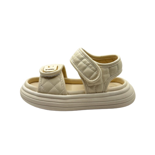 Apawwa Girls’ Sandals – Double Velcro | Adjustable Fit (N1334P_N1335P)